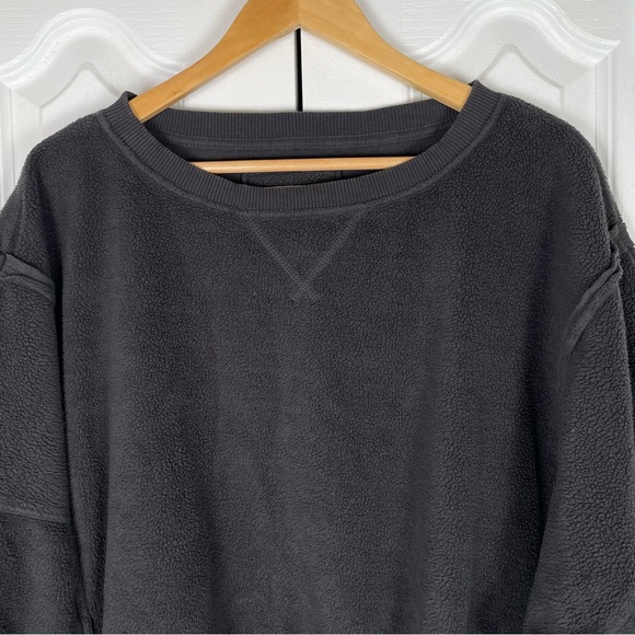 American Eagle Seriously Huggable Oversized Tunic Sweater Size S Gray Lagenlook - Picture 3 of 15